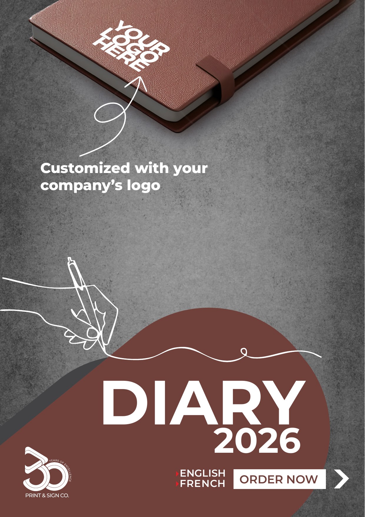 Corporate Diaries 2026 catalogue cover