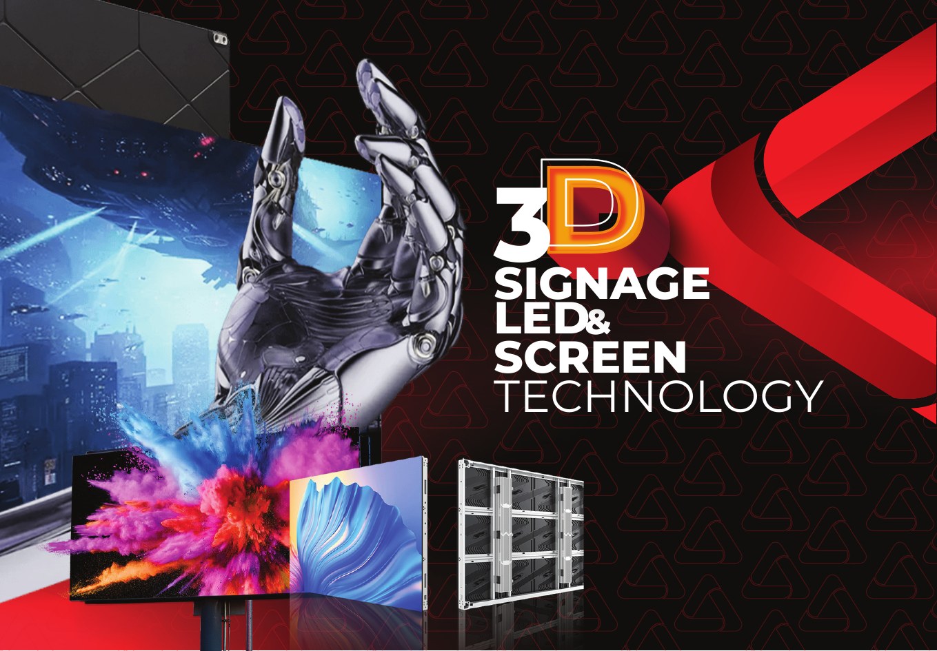 3D Signage & LED Displays catalogue cover